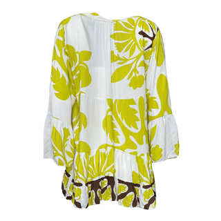 Nellie loose Summer top with sleeve - Citrus-www.neola.ie