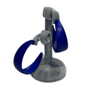 Azalea earring in fluoro blue