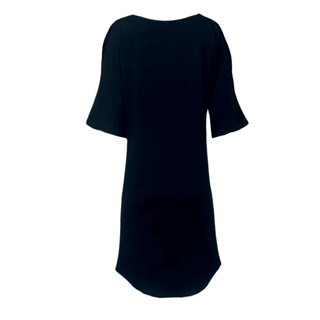 Velma dress with sleeve - black-www.neola.ie