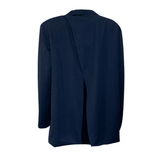 Sunniva Blazer with Open Back - Dark Navy