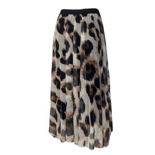 Fia Soft Tulle Skirt - Leopard