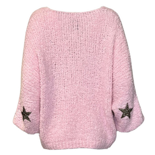 Albert Star Knit - Baby Pink