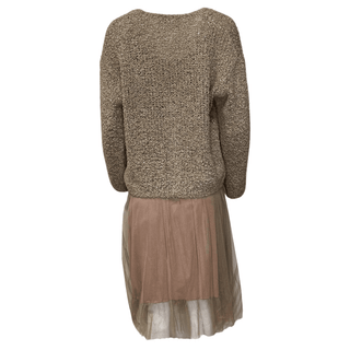 Amely 2 piece knit & dress - Beige