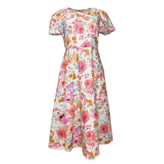 Nora Print Dress - Pink