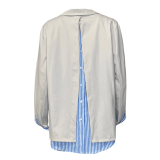 Luckie Blazer with Stripe Back - Beige