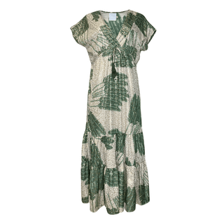 Sorez Print Dress - Green