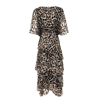 Le Leopard Silk Dress