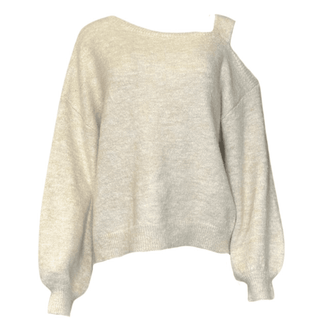 Femme Off Shoulder Knit - Cream